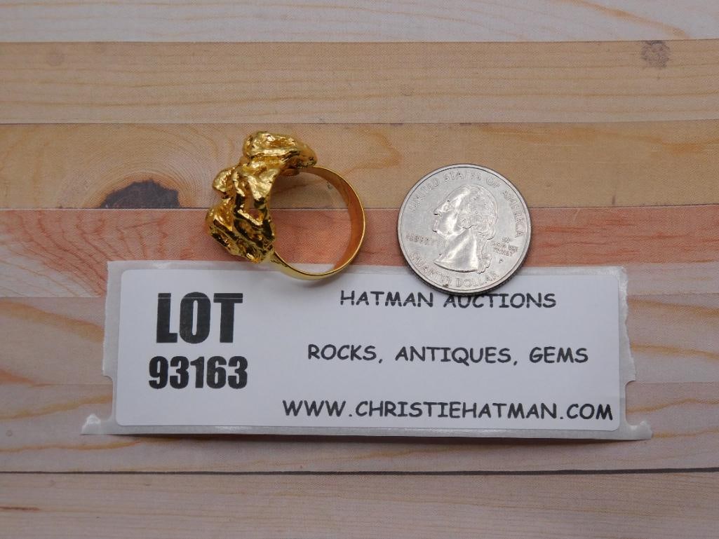 RING ROCK STONE LAPIDARY SPECIMEN - 9