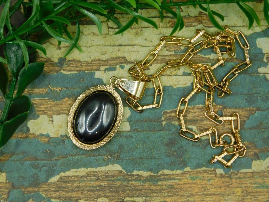 HEMATITE PENDANT NECKLACE ROCK STONE LAPIDARY SPECIMEN: We are an auction house conducting a live auction with several hundred lots. It sometimes takes up to three weeks to ship, and announcements are made during the auction that affect some items.