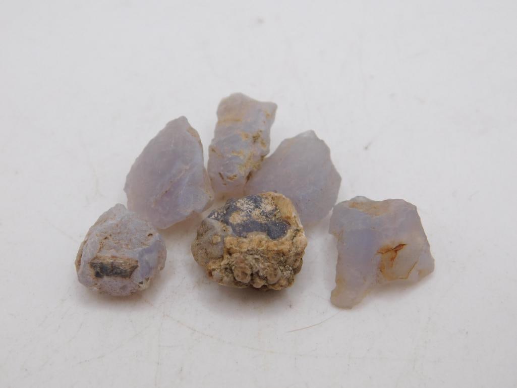 ELLENSBURG AGATE ROCK STONE LAPIDARY SPECIMEN: Ellensburg Agate Rock Stone Lapidary Specimen. See photos for exact size and condition.
