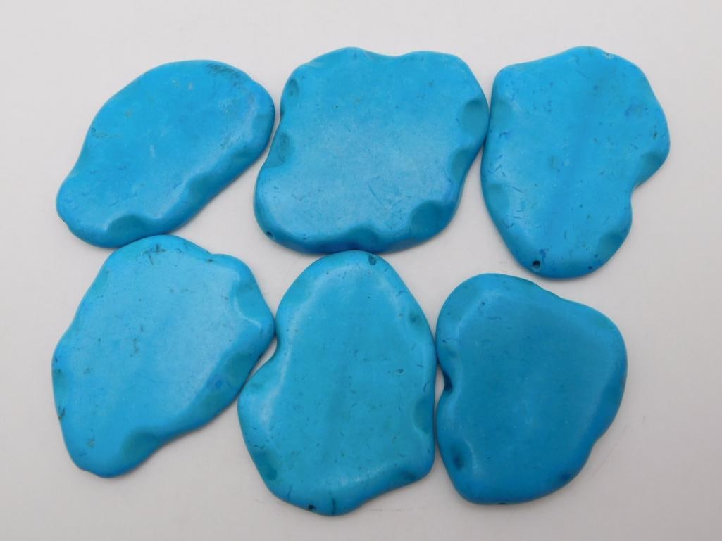 STONE BEADS ROCK STONE LAPIDARY SPECIMEN - 3