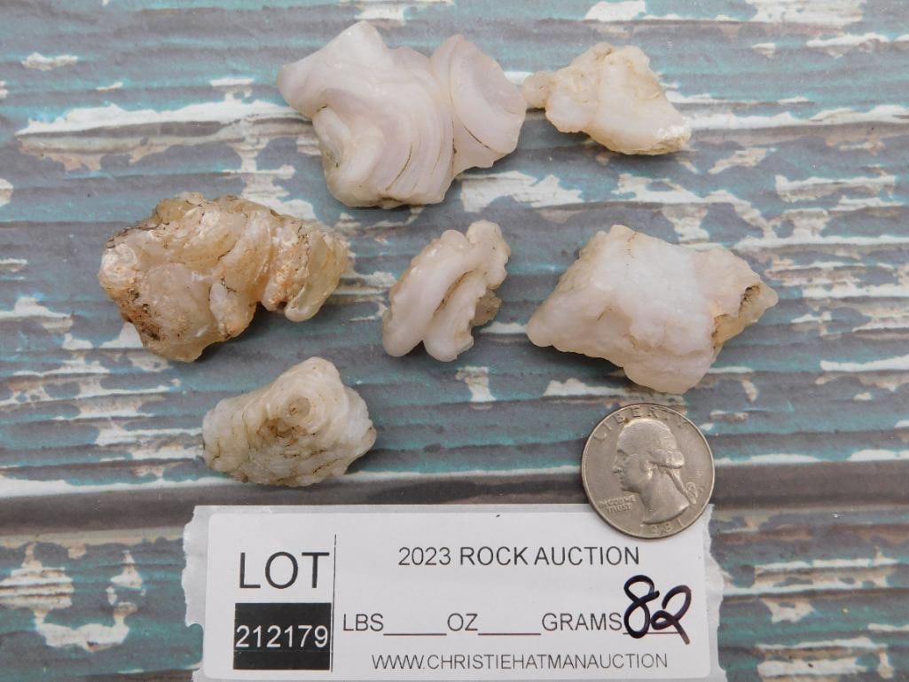 FIRE AGATE ROCK STONE LAPIDARY SPECIMEN - 6