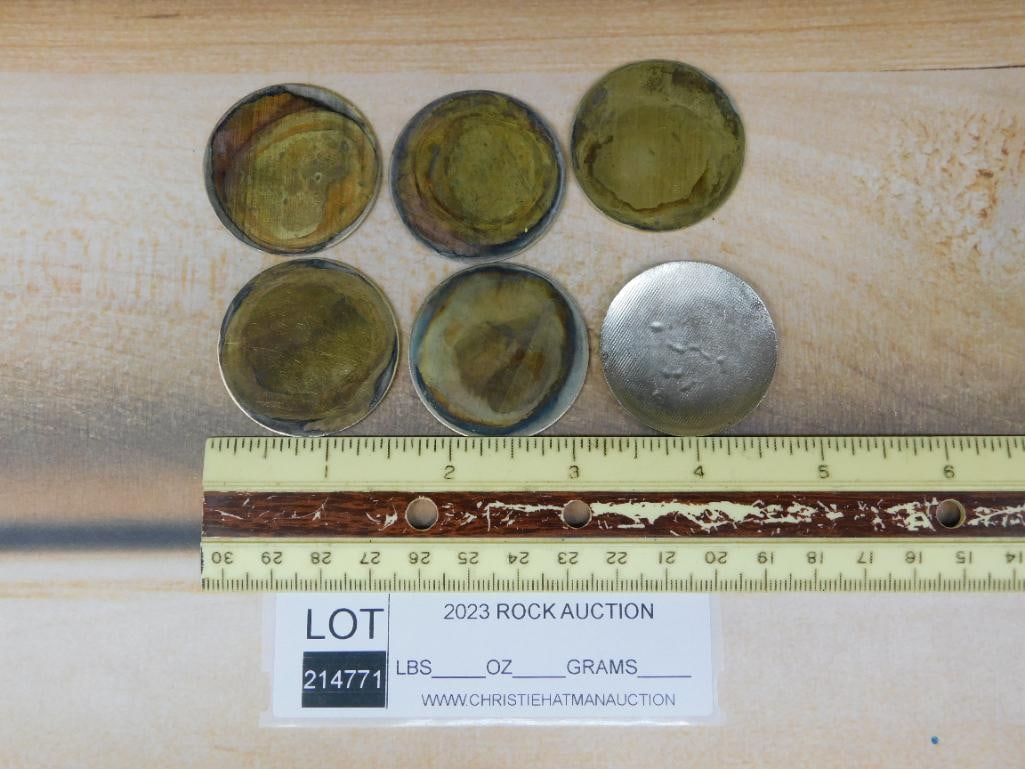 CABOCHONS ROCK STONE LAPIDARY SPECIMEN - 4