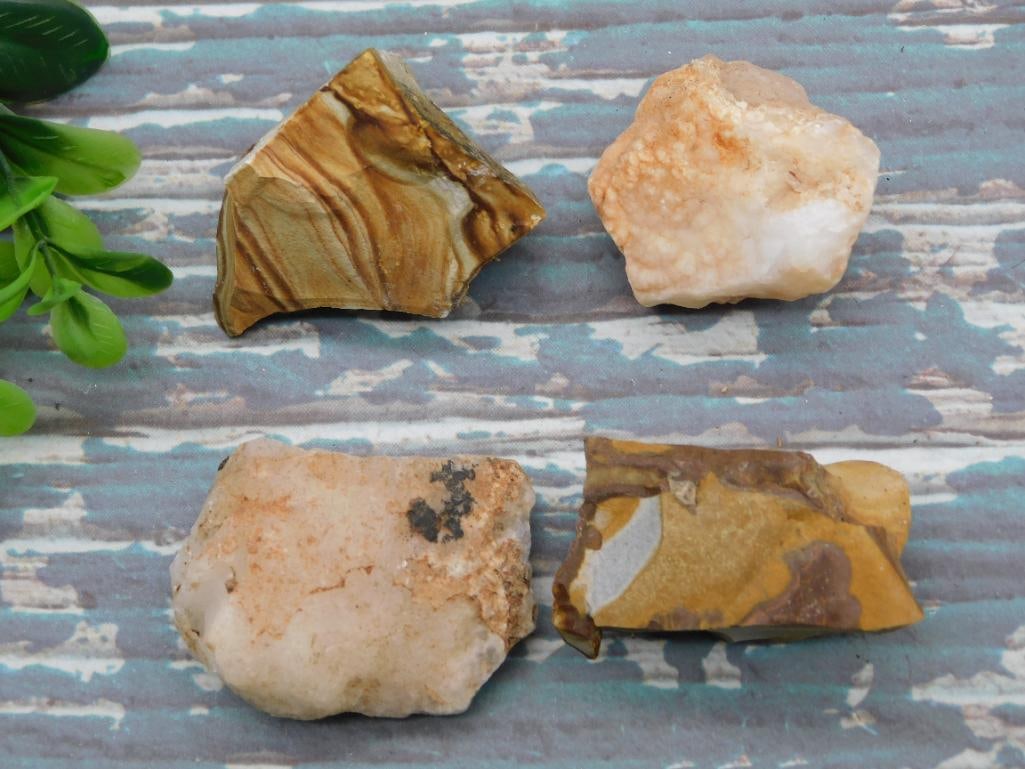MIXED LOT ROCK STONE LAPIDARY SPECIMEN: MIXED LOT ROCK STONE LAPIDARY SPECIMEN