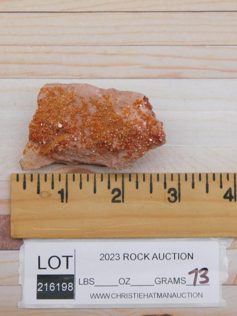 VANADINITE ROCK STONE LAPIDARY SPECIMEN - 4