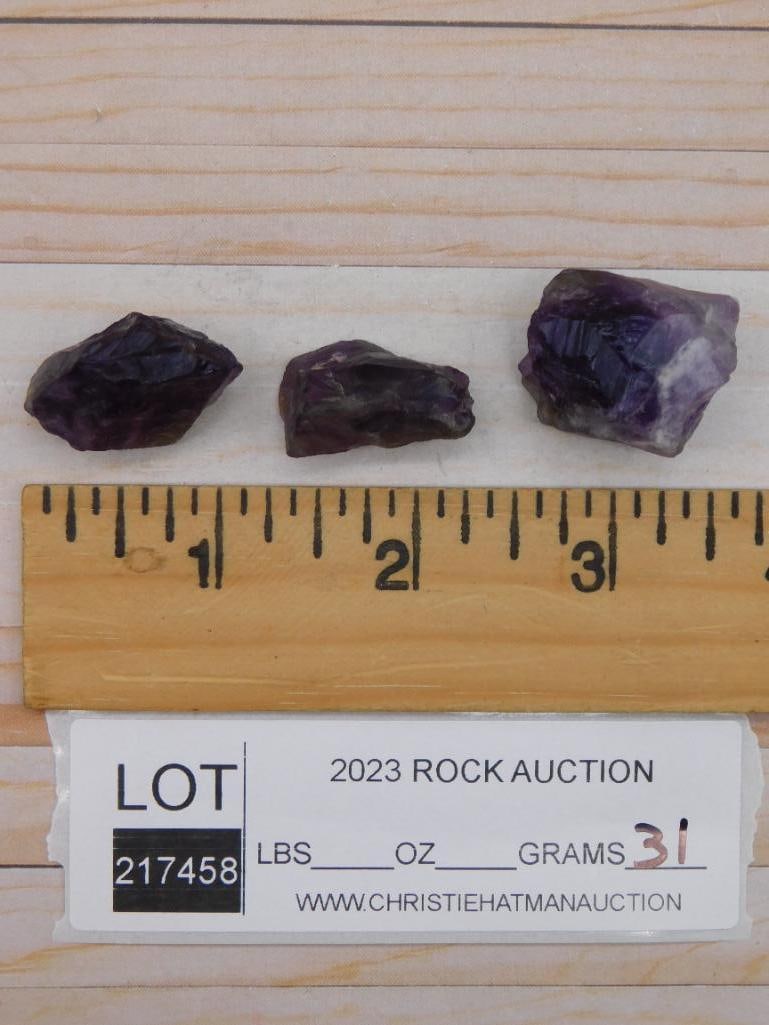 AMETHYST ROCK STONE LAPIDARY SPECIMEN - 4