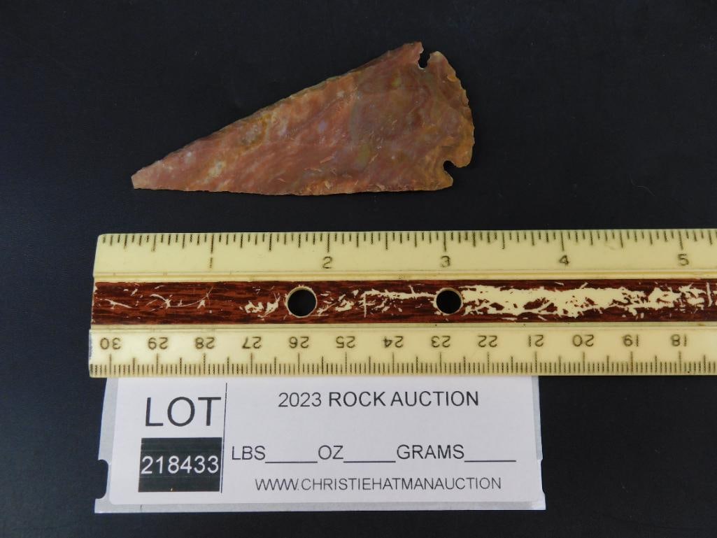 HAND KNAPPED ARTIFACTS ROCK STONE LAPIDARY SPECIMEN - 4