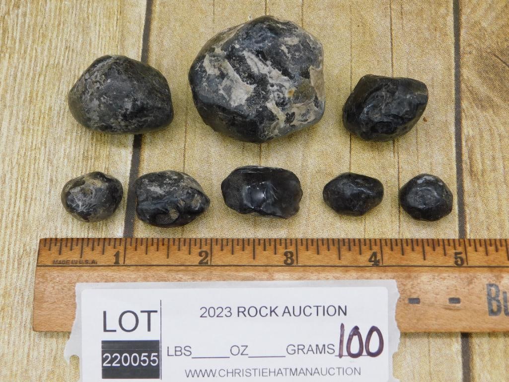 APACHE TEARS ROCK STONE LAPIDARY SPECIMEN - 4