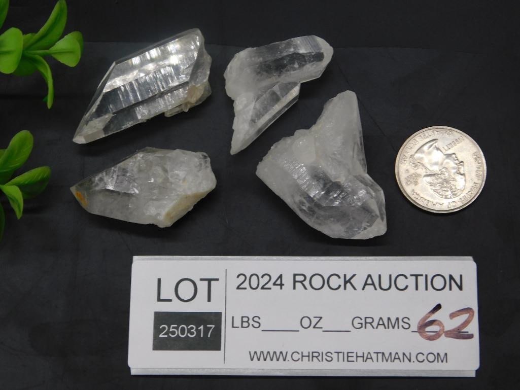 QUARTZ ROCK STONE LAPIDARY SPECIMEN - 4