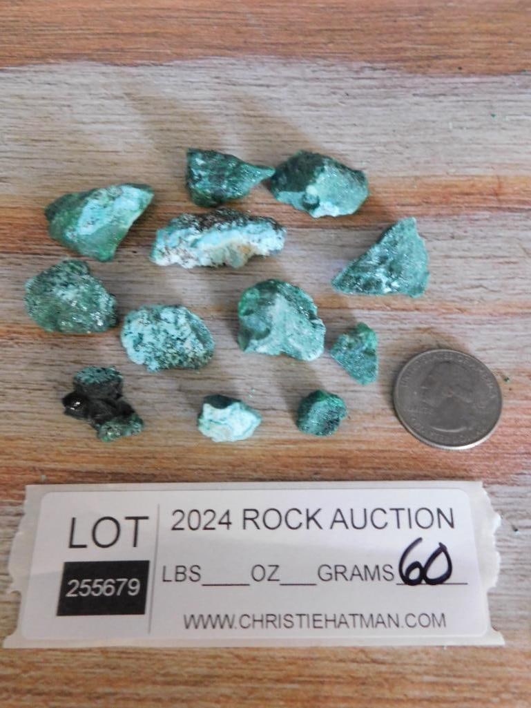 MALACHITE ROCK STONE LAPIDARY SPECIMEN - 2