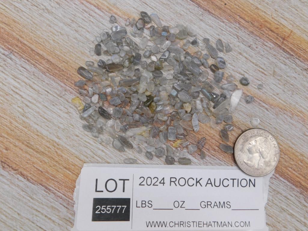 LABRADORITE ROCK STONE LAPIDARY SPECIMEN - 4