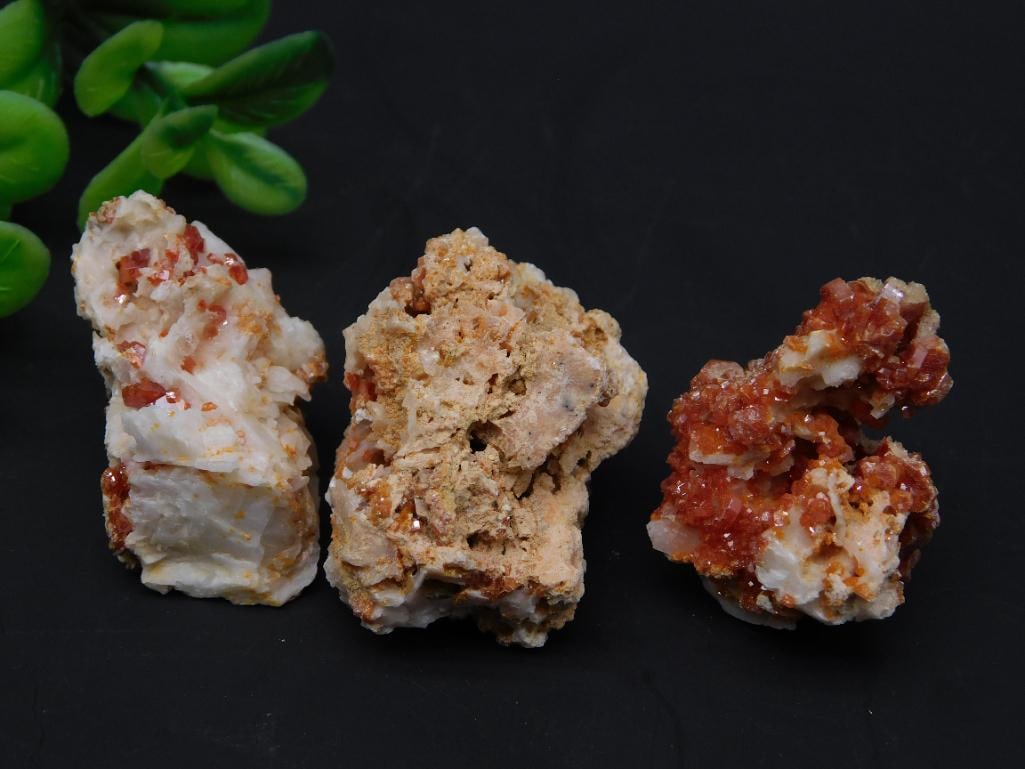 VANADINITE ROCK STONE LAPIDARY SPECIMEN: Vanadinite Rock Stone Lapidary Specimen. See photos for exact size and condition.