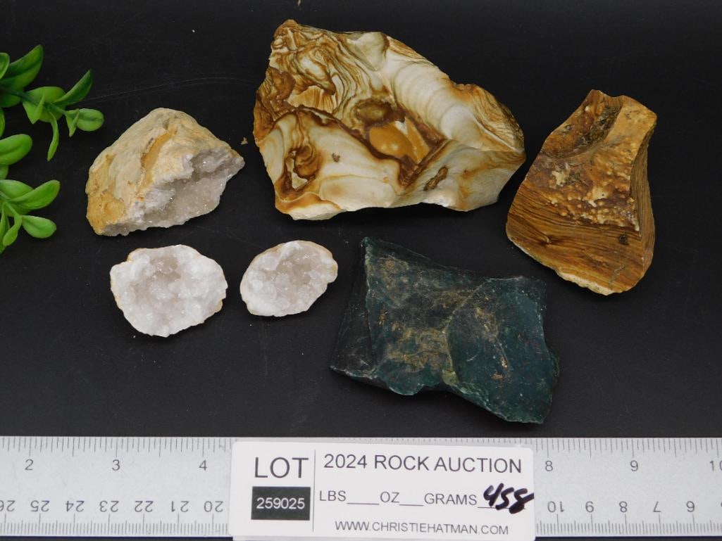 MIXED ROUGH ROCK LOT - 6