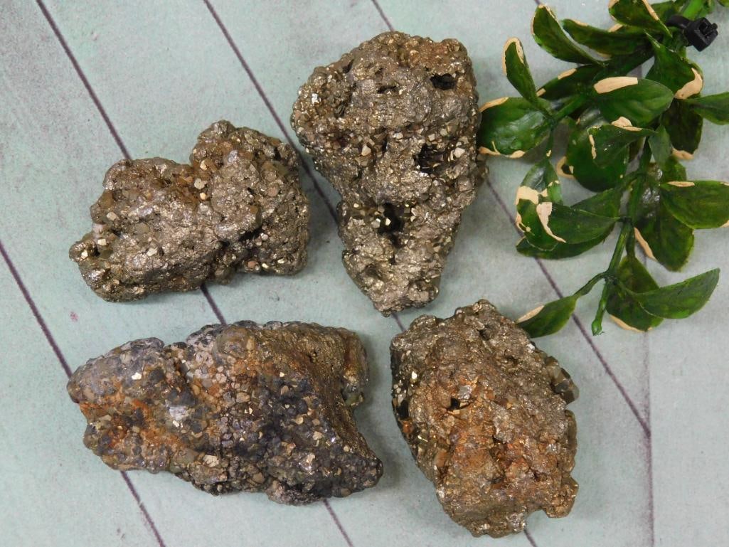 PYRITE ROCK STONE LAPIDARY SPECIMEN - 3