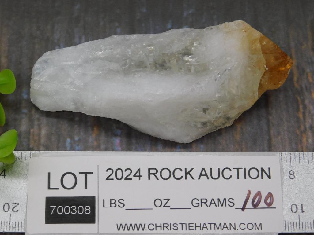 CITRINE ROCK STONE LAPIDARY SPECIMEN - 3