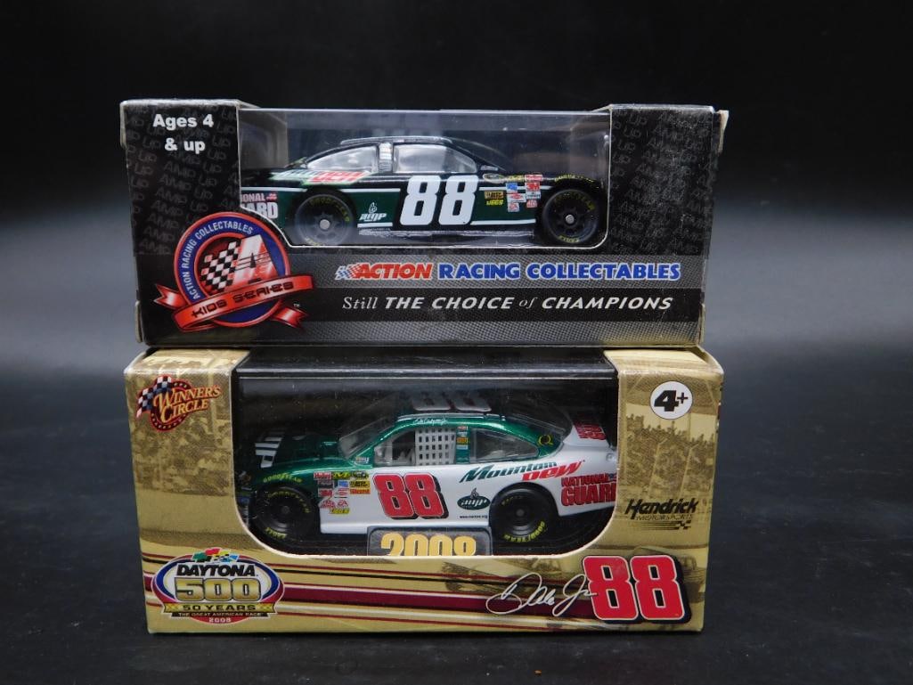 WINNERS CIRCLE ACTION RACING COLLECTABLES DALE JR NASCAR RACE CARS (1 of 8)