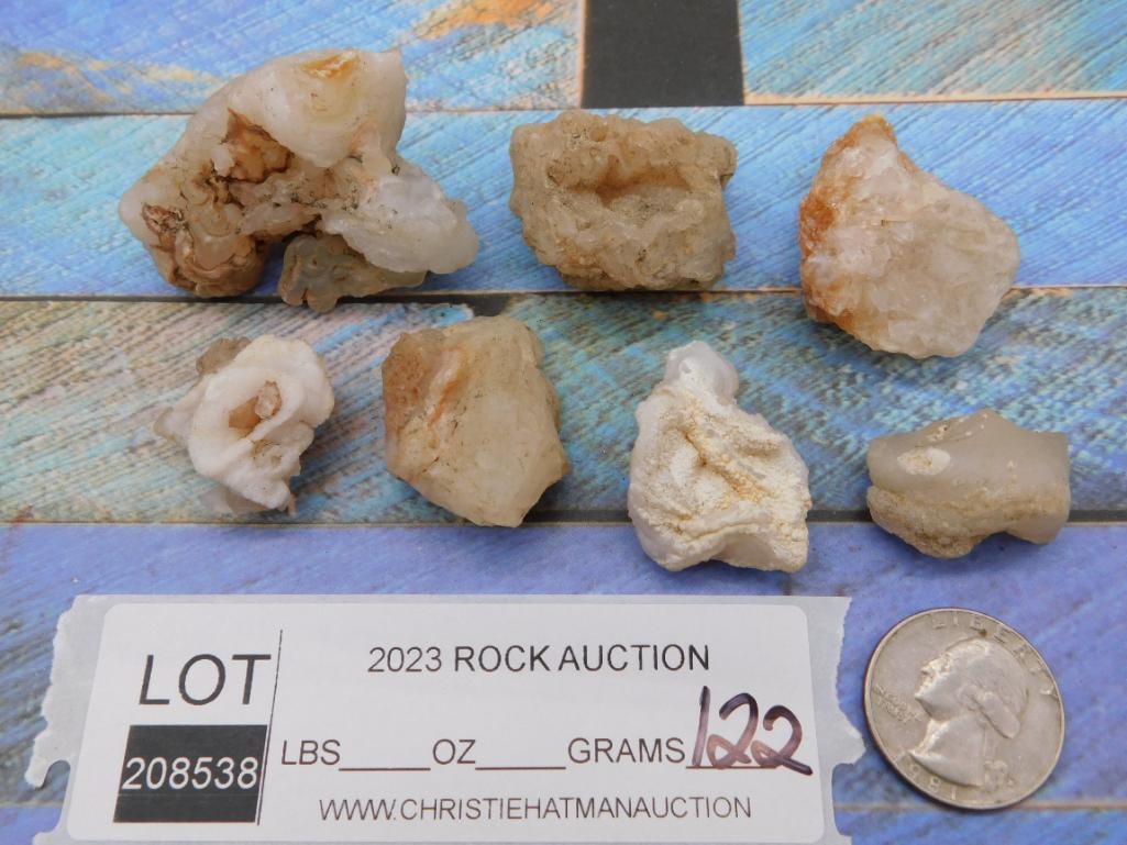 FIRE AGATE ROCK STONE LAPIDARY SPECIMEN - 8