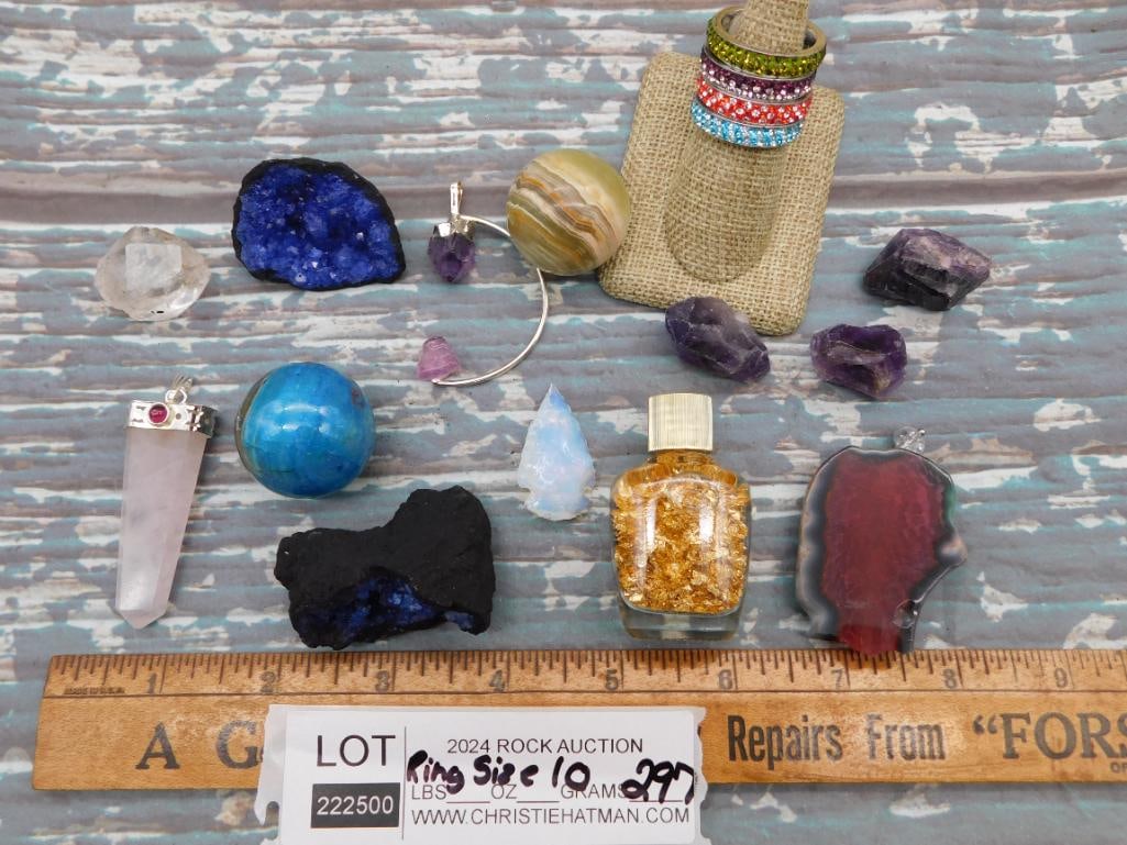 MIXED LOT ROCK STONE LAPIDARY SPECIMEN - 2