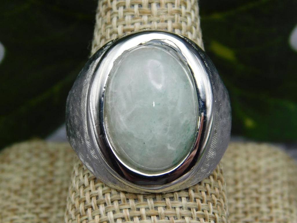 AVENTURINE RING ROCK STONE LAPIDARY SPECIMEN: AVENTURINE RING ROCK STONE LAPIDARY SPECIMEN