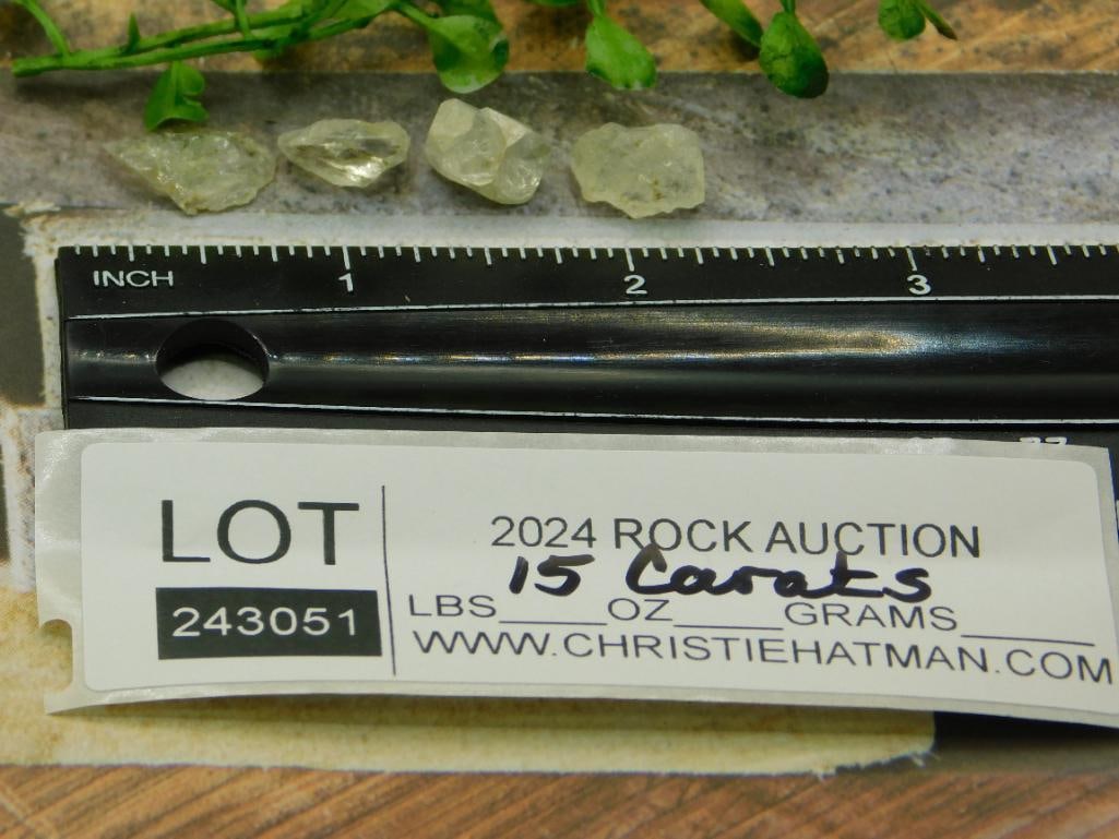 HERKIMER DIAMOND ROCK STONE LAPIDARY SPECIMEN - 4