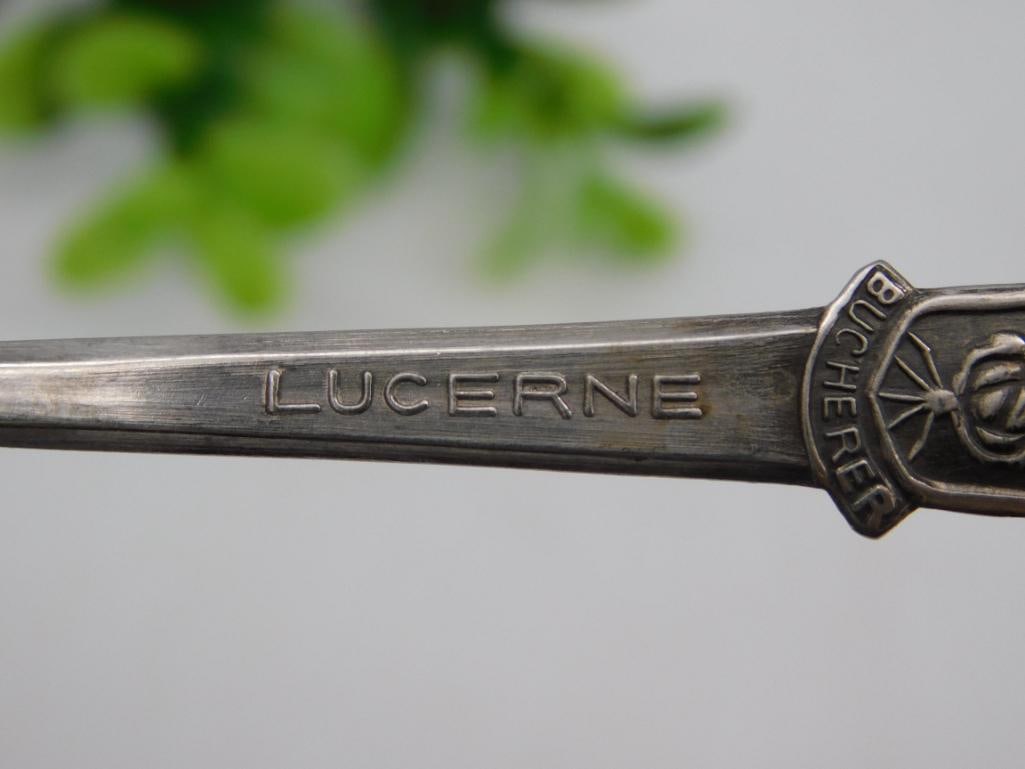 ROLEX LUCERNE SPOON VINTAGE ANTIQUE: Rolex Lucerne Spoon Vintage Antique. See photos for exact size and condition.