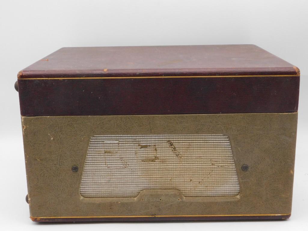 Vintage Portable Record Player in Case - 16