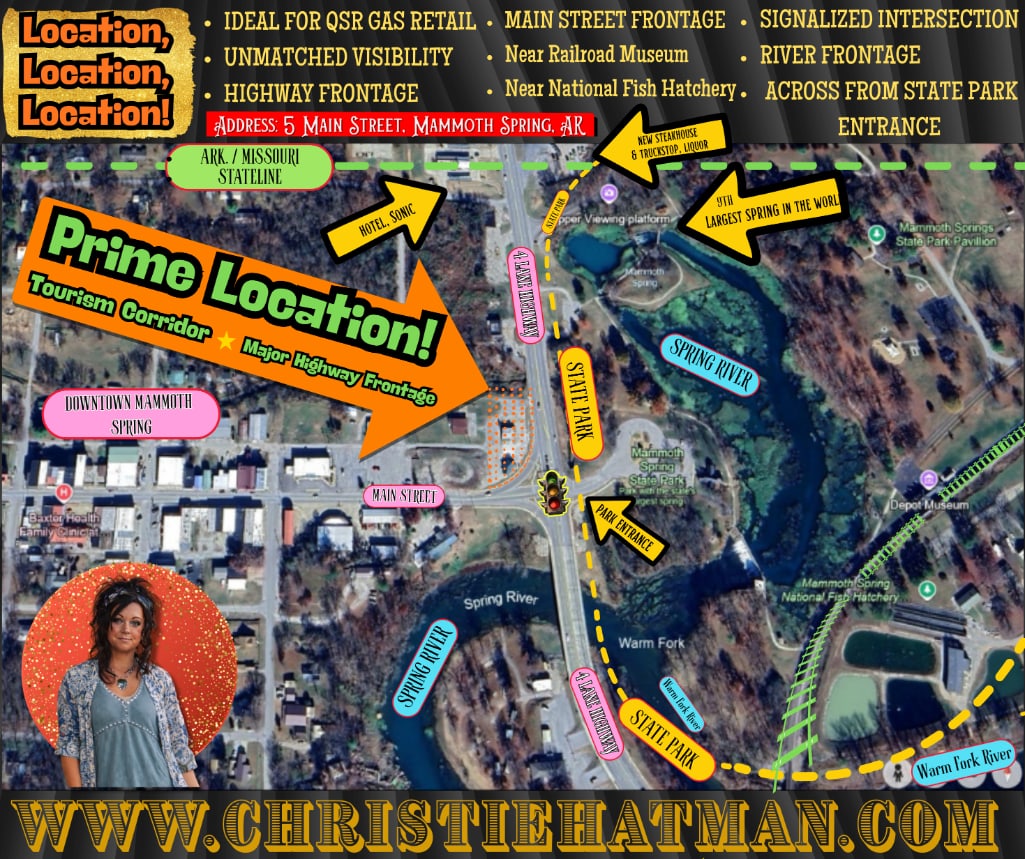 PRIME LOCATION REAL ESTATE MAMMOTH SPRING ARKANSAS: PRIME LOCATION REAL ESTATE MAMMOTH SPRING ARKANSAS