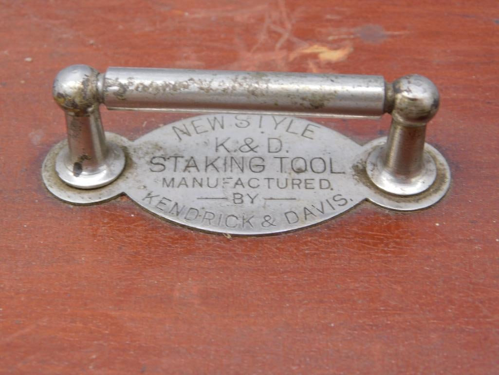 Tool: Antique Kendrick and Davis K&D Staking Tool Set - 5