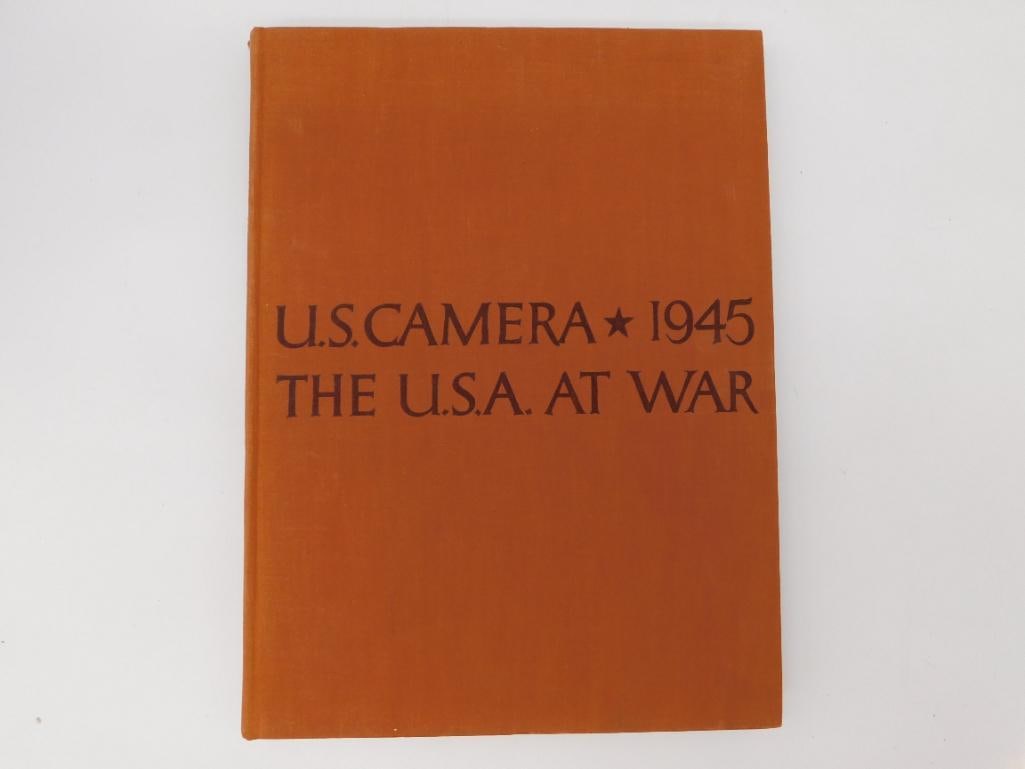 Book: U.S. Camera 1945 The U.S.A. At War WWII Photo 1st Ed (1 of 4)