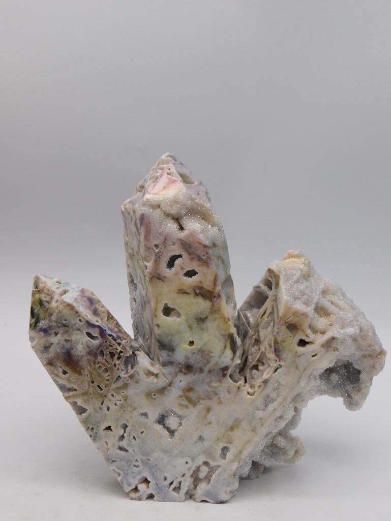 Crystal Cluster - Iridescent Aura Quartz Specimen, Large - 2