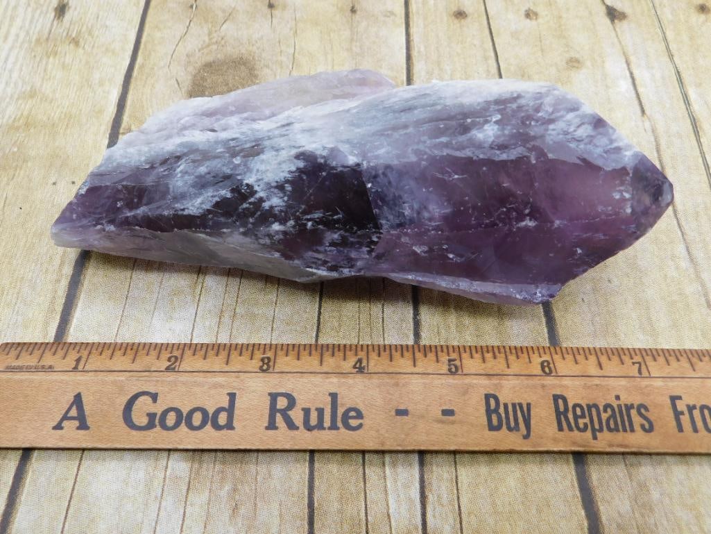 AMETHYST SCEPTER ROCK STONE LAPIDARY SPECIMEN - 4