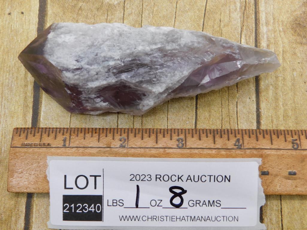 AMETHYST SCEPTER ROCK STONE LAPIDARY SPECIMEN - 6
