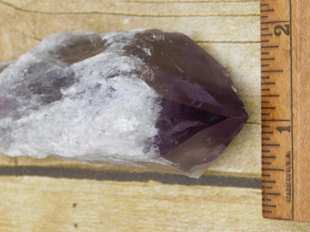 AMETHYST SCEPTER ROCK STONE LAPIDARY SPECIMEN - 8