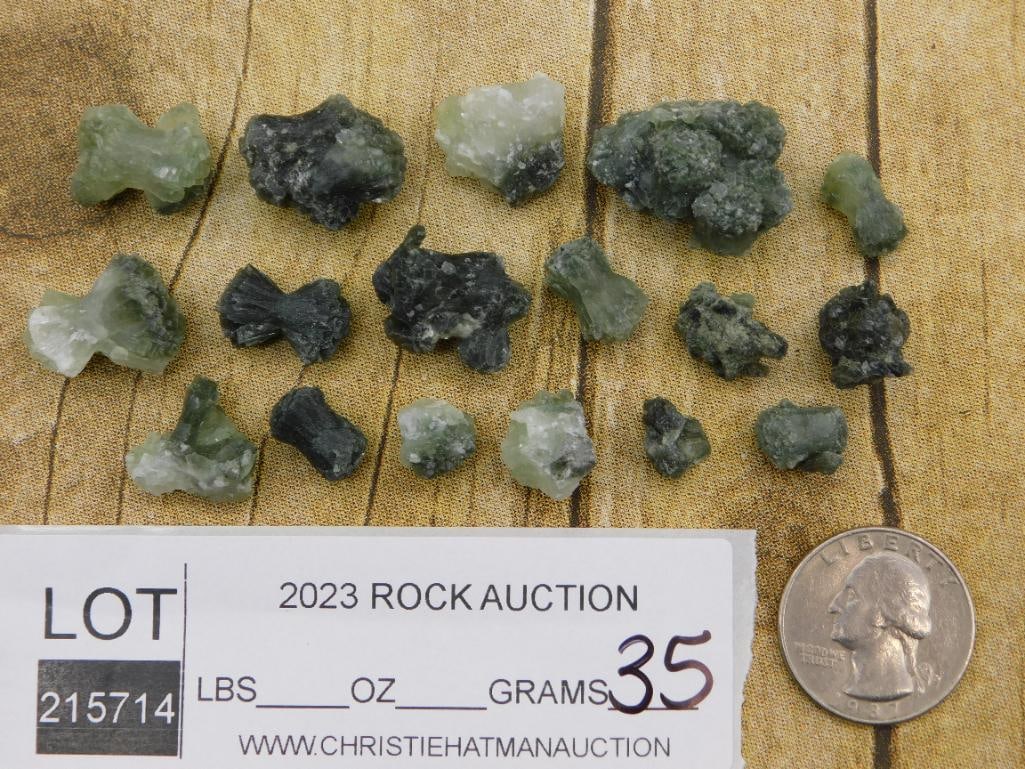 PREHNITE ROCK STONE LAPIDARY SPECIMEN - 4