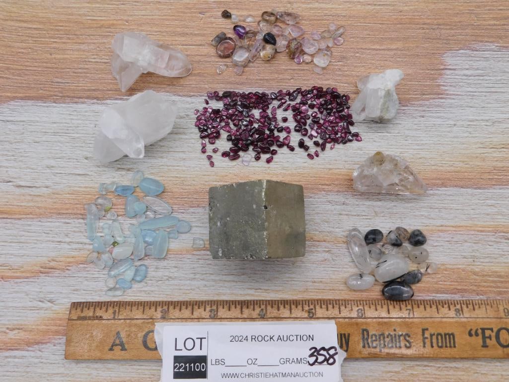 MIXED LOT ROCK STONE LAPIDARY SPECIMEN - 2