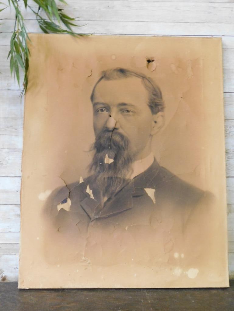 ANTIQUE PORTRAIT VINTAGE ANTIQUE (1 of 6)