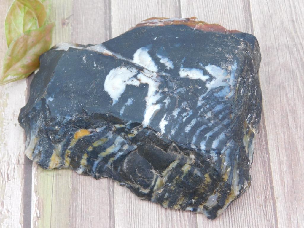 Agate Rock Stone Lapidary Specimen Slab - 3