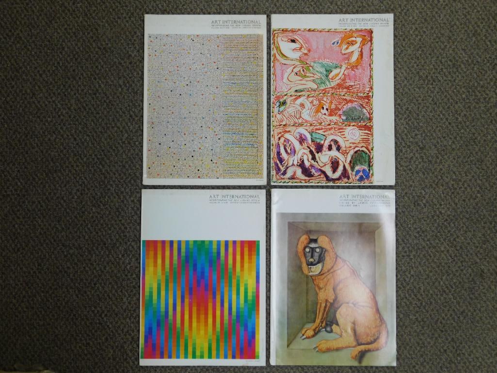 Art International Magazine 1978 4 Volumes: Art International Magazine 1978 4 Volumes