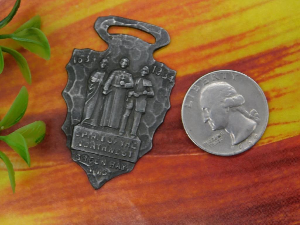 Vintage Watch Fob - 2