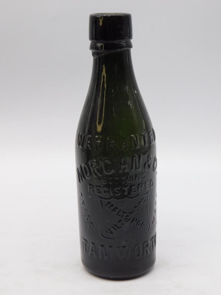 Bottle Antique Morgan & Co Tamworth Malt Hops (1 of 3)