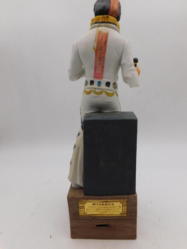 McCormick Elvis Presley Singing Decanter - 2