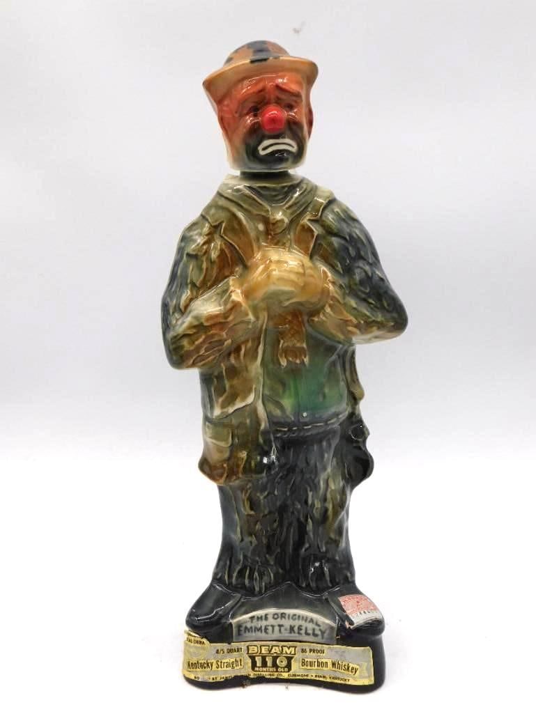 Jim Beam Emmett Kelly Clown and Native (1 of 3)