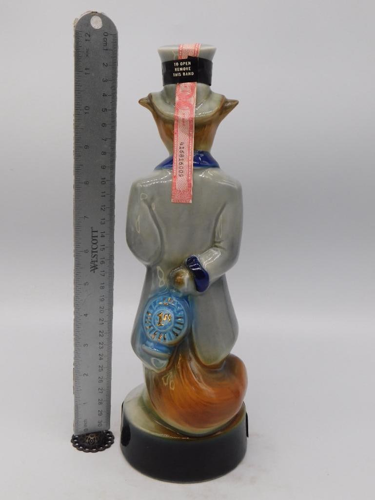 Jim Beam Trophy Fox in Top Hat Bottle - 5