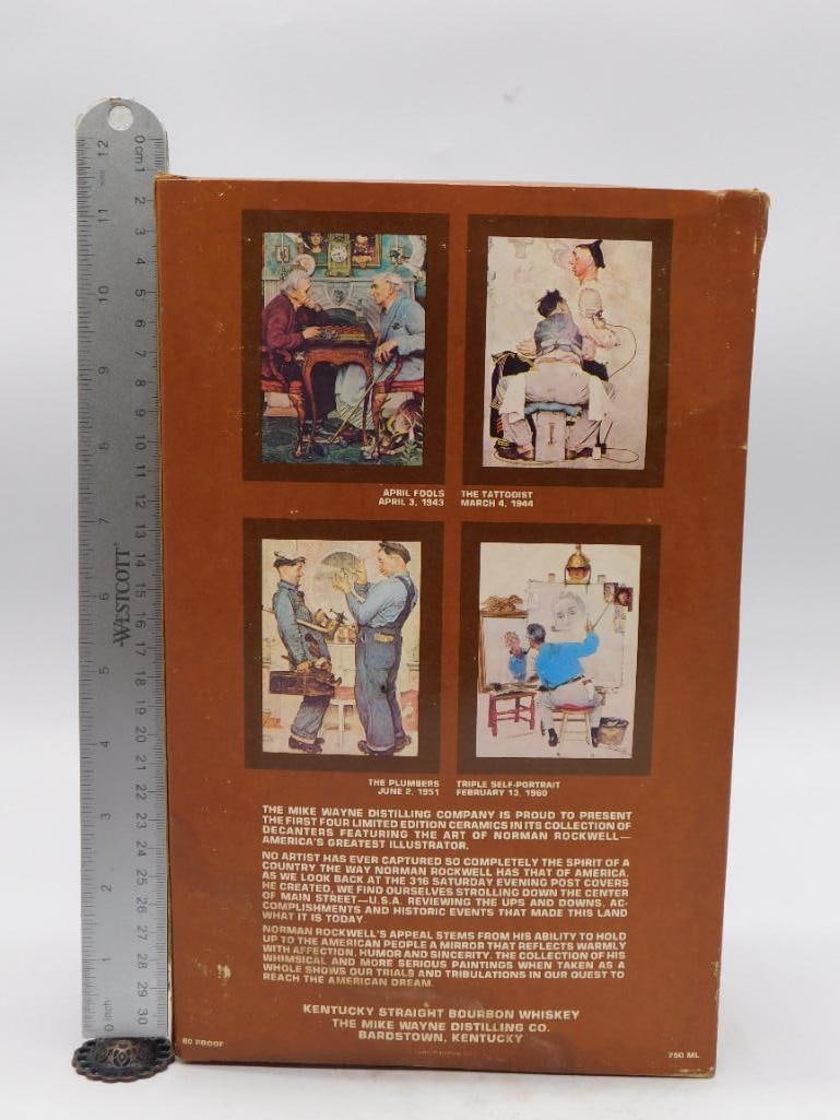 Norman Rockwell Triple Self-Portrait - 2