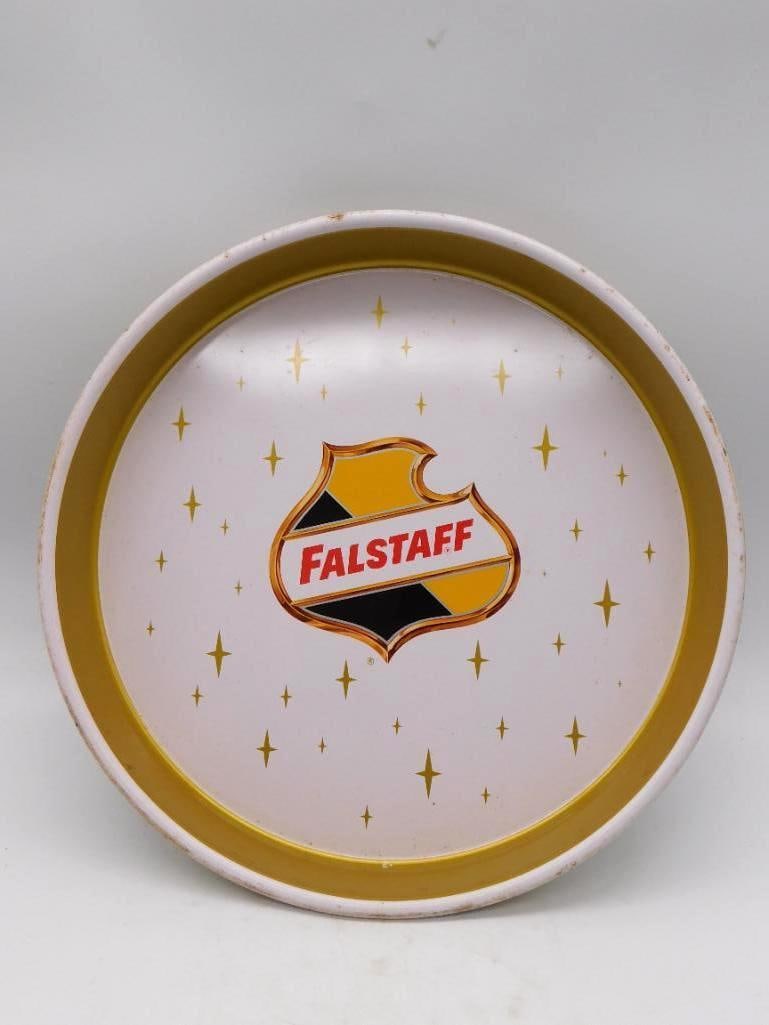 Vintage Falstaff Beer Advertising Serving Tray (1 of 2)