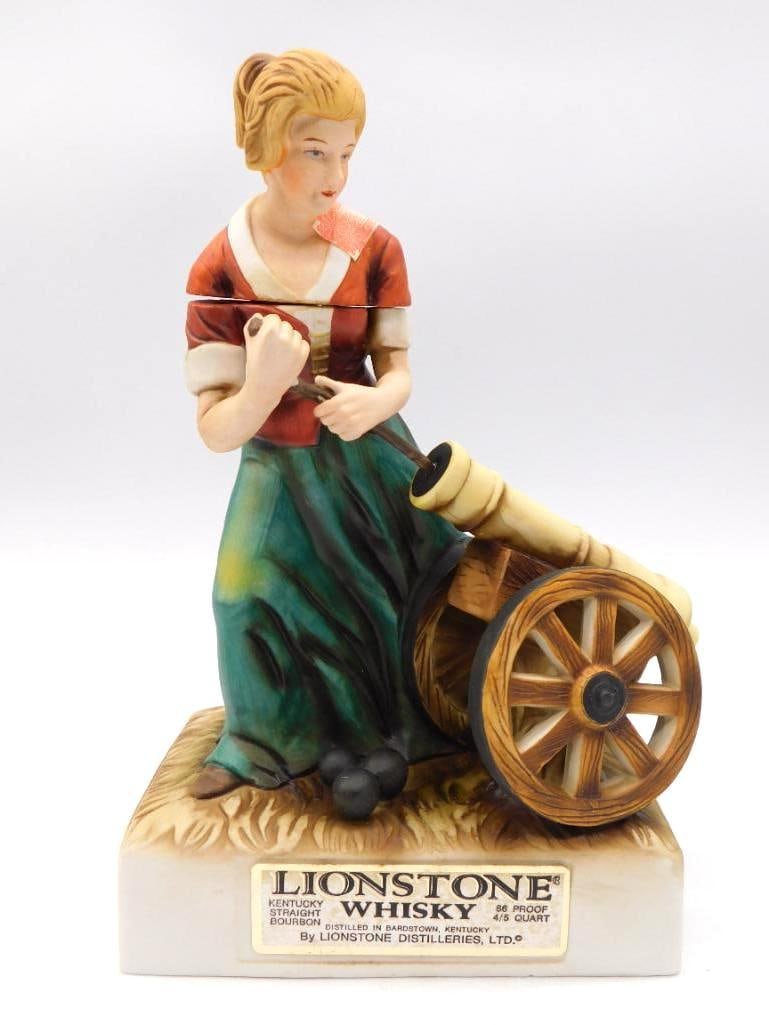 Lionstone Molly Pitcher Bicentennial Series Whiskey Decanter (1 of 4)