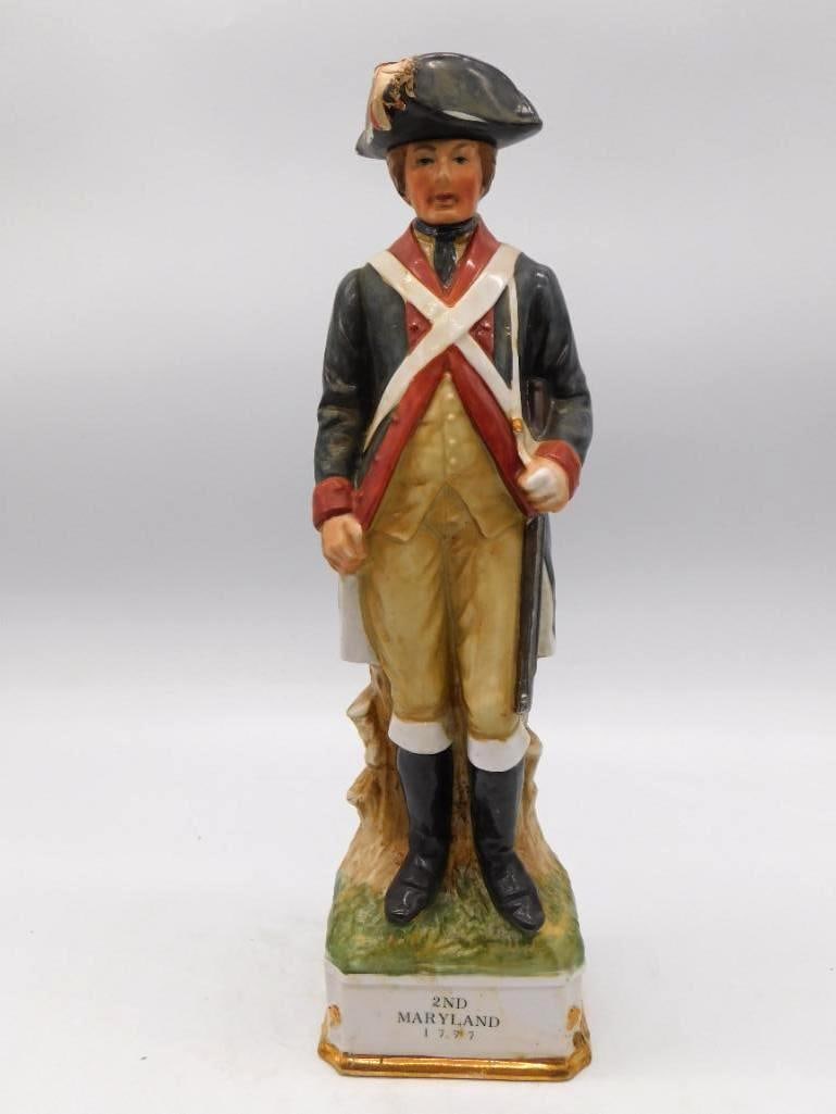 Grenadier 2nd Maryland 1777 Continental Soldier Decanter (1 of 3)