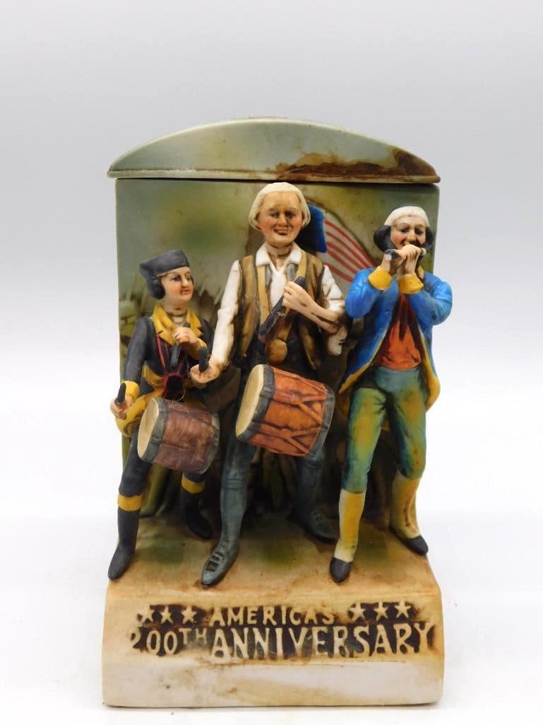 America's 200th Anniversary Fife and Drum Corps Bicentennial Decanter (1 of 5)