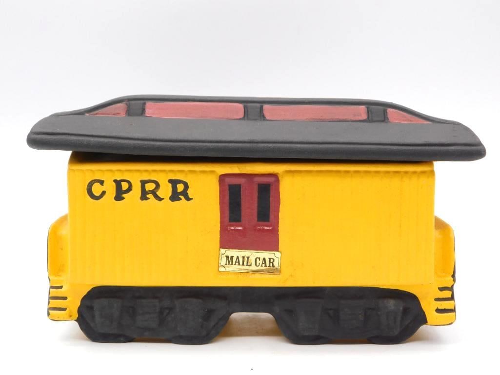 McCormick CPRR Central Pacific Railroad Mail Car Decanter (1 of 4)