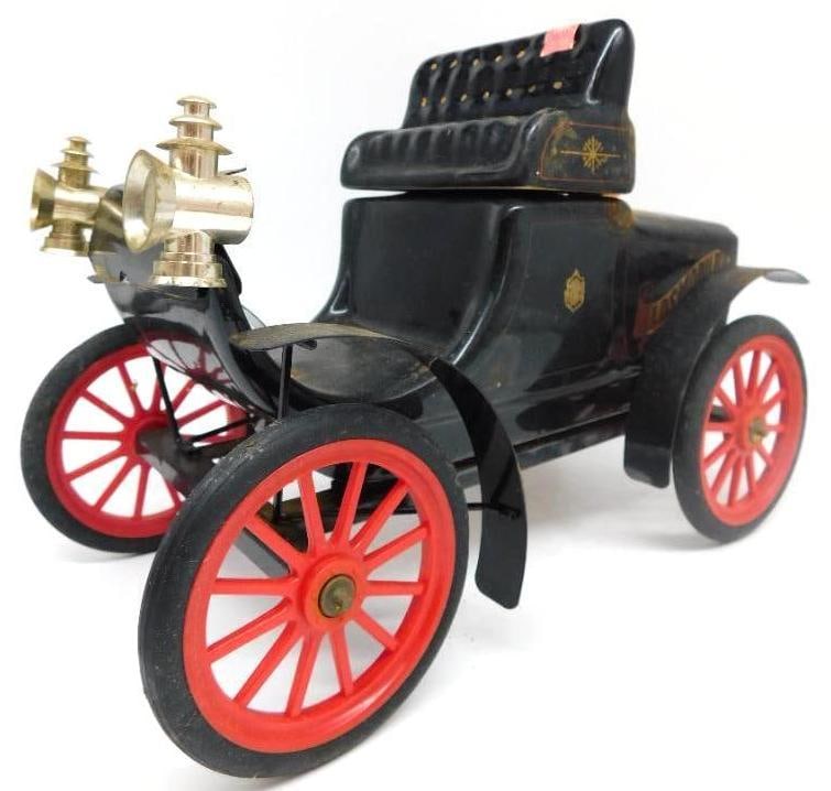 Jim Beam Diamond Anniversary Horseless Carriage Decanter 1897-1972 (1 of 3)