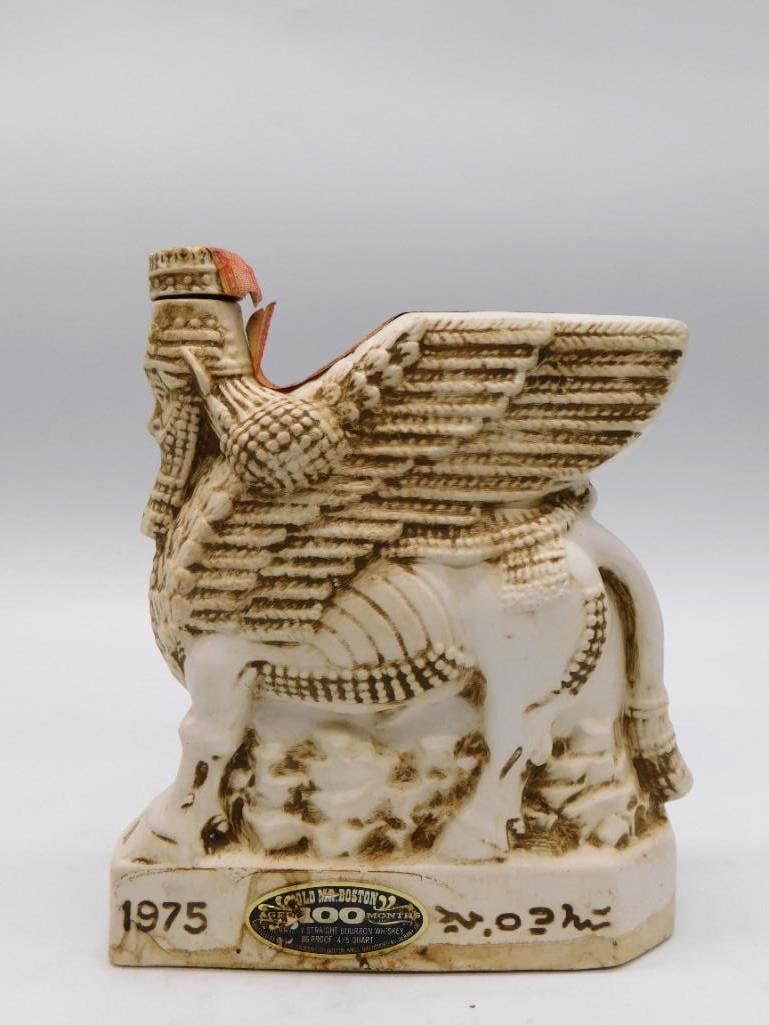 Old Mr. Boston Eagle Decanter Assyrian Convention San Francisco 1975 (1 of 3)